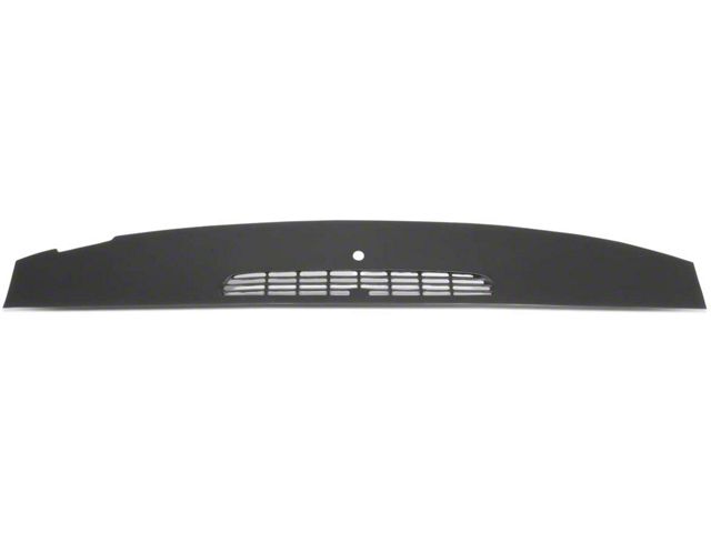 Rear Dash Cover Cap; Black (07-13 Sierra 1500)