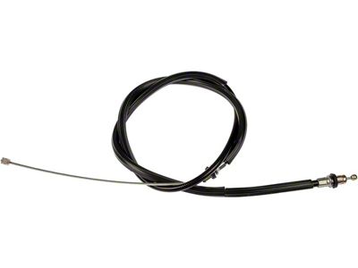 Rear Parking Brake Cable; Driver Side (05-06 Sierra 1500 Regular Cab w/ 8-Foot Long Box, Extended Cab, Crew Cab)