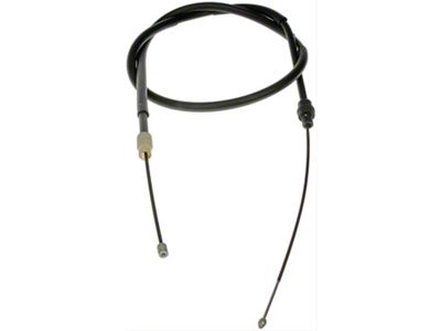 Rear Parking Brake Cable; Driver Side (05-06 Sierra 1500 Regular Cab w/ 6.50-Foot Standard Box)