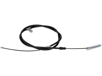 Rear Parking Brake Cable; Driver Side (14-18 Sierra 1500 Regular Cab w/ 6.50-Foot Standard Box)