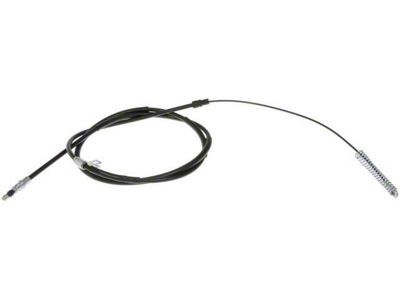 Rear Parking Brake Cable; Driver Side (14-18 Sierra 1500 Regular Cab w/ 8-Foot Long Box)