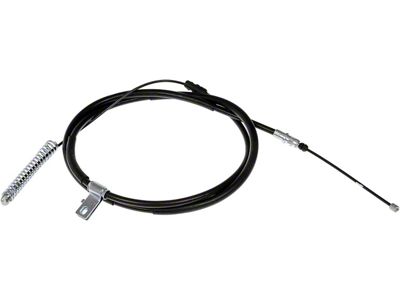 Rear Parking Brake Cable; Driver Side (14-18 Sierra 1500 Crew Cab w/ 6.50-Foot Standard Box)