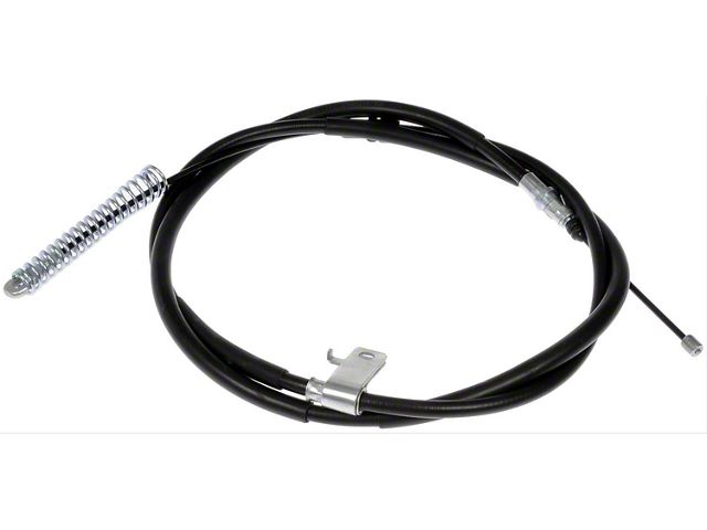 Rear Parking Brake Cable; Driver Side (15-18 Sierra 1500 Double Cab, Crew Cab)