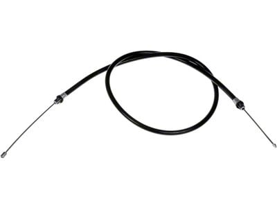 Rear Parking Brake Cable; Passenger Side (07-09 Sierra 1500 Regular Cab w/ 8-Foot Long Box, Extended Cab, Crew Cab)