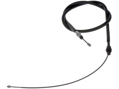 Rear Parking Brake Cable; Passenger Side (09-13 Sierra 1500 Extended Cab; 12-13 Sierra 1500 Crew Cab)