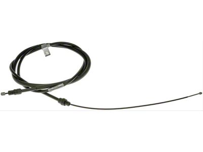 Rear Parking Brake Cable; Passenger Side (09-11 Sierra 1500 Extended Cab; 12-13 Sierra 1500 Extended Cab w/ 6.50-Foot Standard Box, Crew Cab)