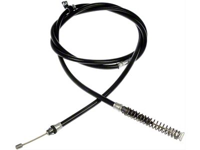 Rear Parking Brake Cable; Passenger Side (07-09 Sierra 1500 Extended Cab, Crew Cab)