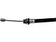 Rear Parking Brake Cable; Passenger Side (07-09 Sierra 1500 Extended Cab, Crew Cab)