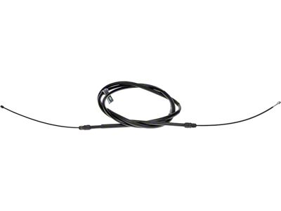 Rear Parking Brake Cable; Passenger Side (09-13 Sierra 1500 Regular Cab w/ 8-Foot Long Box)