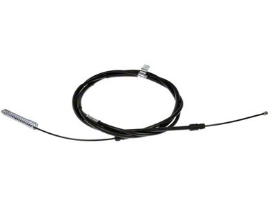 Rear Parking Brake Cable; Passenger Side (14-18 Sierra 1500 Regular Cab w/ 8-Foot Long Box)