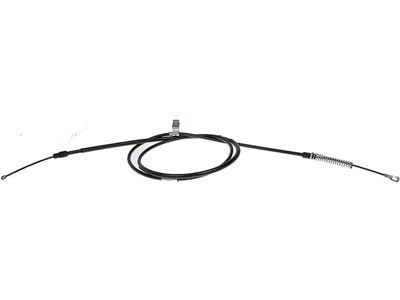 Rear Parking Brake Cable; Passenger Side (14-18 Sierra 1500 Double Cab, Crew Cab)