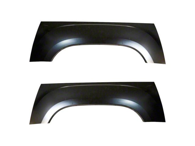 Rear Upper Bed Wheel Arch Panels (07-13 Sierra 1500 w/ 6.50-Foot Standard & 8-Foot Long Box)