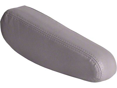 Replacement Armrest Cover; Driver Side; Dark Pewter/Gray Vinyl (00-06 Sierra 1500)