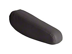 Replacement Armrest Cover; Driver Side; Very Dark Pewter/Gray Leather (03-06 Sierra 1500)