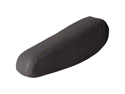 Replacement Armrest Cover; Passenger Side; Very Dark Pewter/Gray Leather (03-06 Sierra 1500)