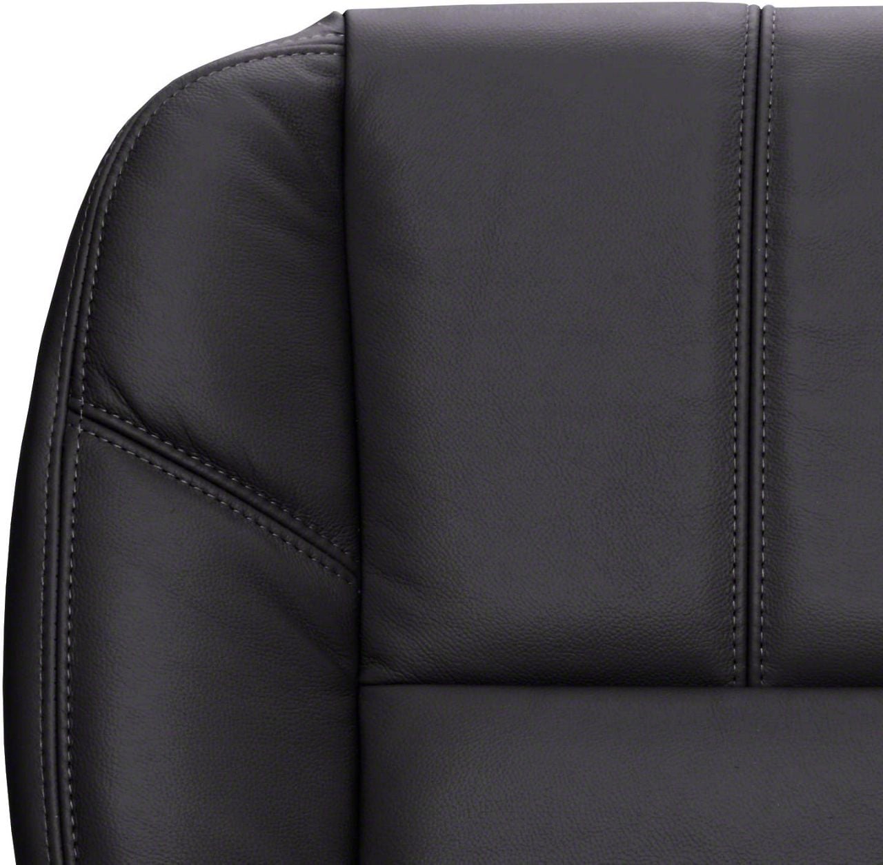 2011 2012 2013 2014 GMC Sierra 2500HD Driver Side Bottom Leather Seat Cover Tan