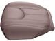 Replacement Bucket Seat Bottom Cover; Driver Side; Medium Neutral/Tan Leather (03-06 Sierra 1500)