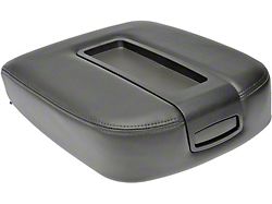 Replacement Center Console Lid; Ebony (07-13 Sierra 1500)