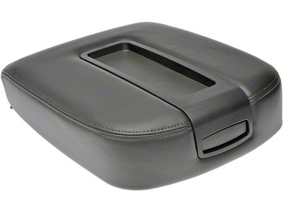 Replacement Center Console Lid; Ebony (07-13 Sierra 1500)