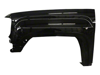 Replacement Fender; Driver Side; Black (14-18 Sierra 1500)