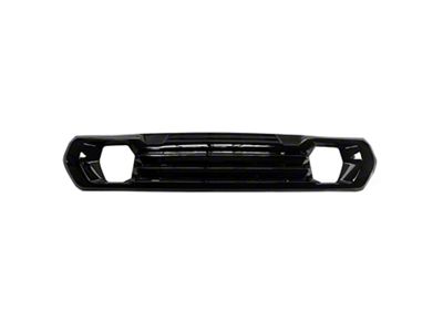 Replacement Front Bumper Impact Bar Skid Plate; Black (19-21 Sierra 1500; 2022 Sierra 1500 Limited)