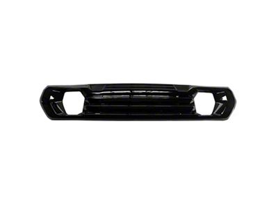 Replacement Front Bumper Impact Bar Skid Plate; Black (19-21 Sierra 1500; 2022 Sierra 1500 Limited)