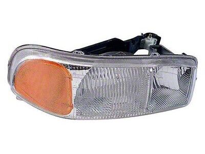 Replacement Halogen Headlight; Passenger Side (99-06 Sierra 1500, Excluding C3 & Denali)