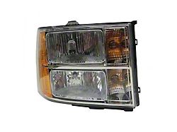 Replacement Halogen Headlight; Passenger Side (07-13 Sierra 1500)