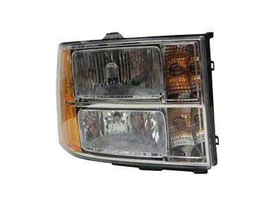 Replacement Halogen Headlight; Passenger Side (07-13 Sierra 1500)