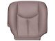 Replacement Top Seat Cover; Passenger Side; Neutral/Tan Leather (03-06 Sierra 1500)