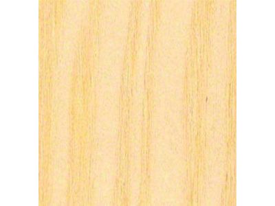 RETROLINER Real Wood Bed Liner; Ash Wood; HydroShine Finish; Mild Steel Punched Bed Strips (99-06 Sierra 1500 Fleetside w/ 6.50-Foot Standard Box)