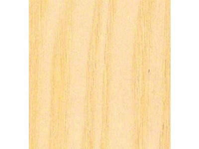 RETROLINER Real Wood Bed Liner; Ash Wood; HydroShine Finish; Mild Steel Punched Bed Strips (07-13 Sierra 1500 w/ 5.80-Foot Short Box)