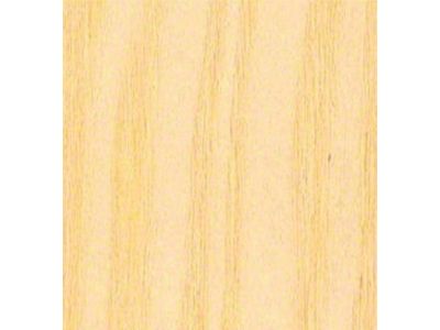RETROLINER Real Wood Bed Liner; Ash Wood; HydroShine Finish; Mild Steel Punched Bed Strips (14-18 Sierra 1500 w/ 5.80-Foot Short Box)