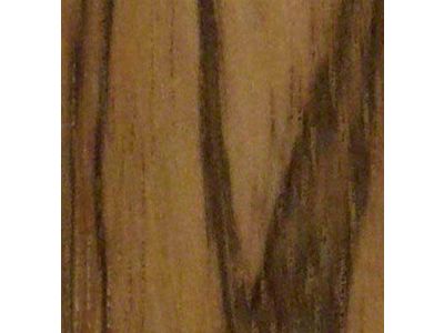 RETROLINER Real Wood Bed Liner; Black Limba Wood; HydroShine Finish; Polished Stainless Punched Bed Strips (04-06 Sierra 1500 w/ 5.80-Foot Short Box)