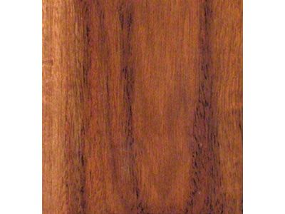 RETROLINER Real Wood Bed Liner; Black Walnut Wood; HydroSatin Finish; Polished Stainless Punched Bed Strips (04-06 Sierra 1500 w/ 5.80-Foot Short Box)