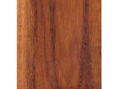 RETROLINER Real Wood Bed Liner; Black Walnut Wood; HydroSatin Finish; Polished Stainless Punched Bed Strips (07-13 Sierra 1500 w/ 5.80-Foot Short Box)