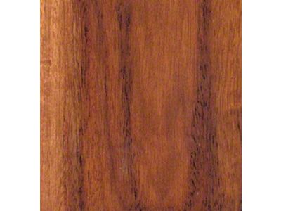 RETROLINER Real Wood Bed Liner; Black Walnut Wood; HydroSatin Finish; Mild Steel Punched Bed Strips (14-18 Sierra 1500 w/ 5.80-Foot Short Box)