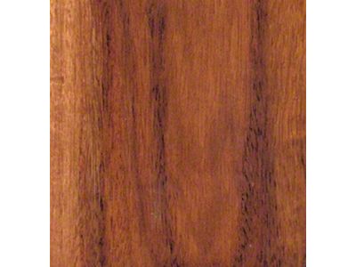 RETROLINER Real Wood Bed Liner; Black Walnut Wood; HydroSatin Finish; Mild Steel Punched Bed Strips (19-24 Sierra 1500 w/ 6.50-Foot Standard Box)
