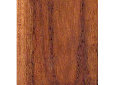 RETROLINER Real Wood Bed Liner; Black Walnut Wood; HydroShine Finish; Polished Stainless Punched Bed Strips (04-06 Sierra 1500 w/ 5.80-Foot Short Box)