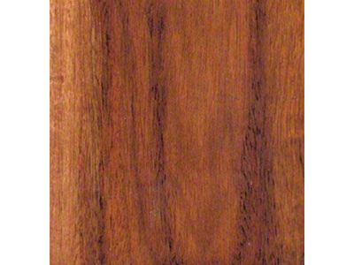 RETROLINER Real Wood Bed Liner; Black Walnut Wood; HydroShine Finish; Mild Steel Punched Bed Strips (99-06 Sierra 1500 Fleetside w/ 6.50-Foot Standard Box)