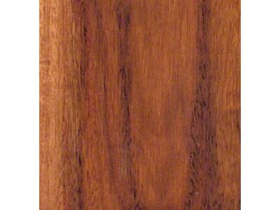 RETROLINER Real Wood Bed Liner; Black Walnut Wood; HydroShine Finish; Mild Steel Punched Bed Strips (14-18 Sierra 1500 w/ 5.80-Foot Short Box)