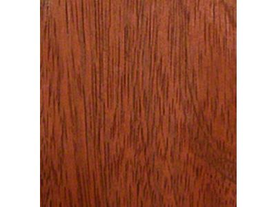 RETROLINER Real Wood Bed Liner; Brazillian Cherry Wood; HydroSatin Finish; Mild Steel Punched Bed Strips (19-24 Sierra 1500 w/ 6.50-Foot Standard Box)