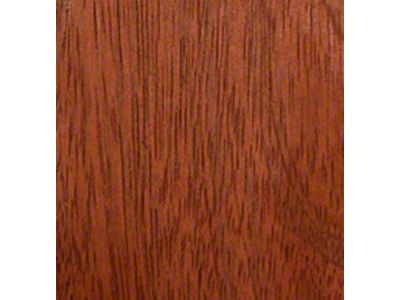 RETROLINER Real Wood Bed Liner; Brazillian Cherry Wood; HydroShine Finish; Mild Steel Punched Bed Strips (99-06 Sierra 1500 Fleetside w/ 6.50-Foot Standard Box)
