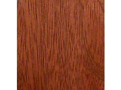 RETROLINER Real Wood Bed Liner; Brazillian Cherry Wood; HydroShine Finish; Polished Stainless Punched Bed Strips (07-13 Sierra 1500 w/ 5.80-Foot Short Box)