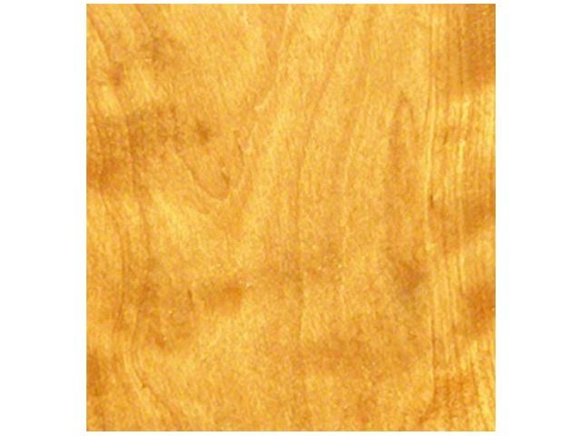 RETROLINER Real Wood Bed Liner; Flamed Birch Wood; HydroSatin Finish; Mild Steel Punched Bed Strips (19-24 Sierra 1500 w/ 6.50-Foot Standard Box)