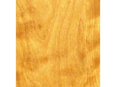 RETROLINER Real Wood Bed Liner; Flamed Birch Wood; HydroShine Finish; Mild Steel Punched Bed Strips (19-25 Sierra 1500 w/ 6.50-Foot Standard Box)