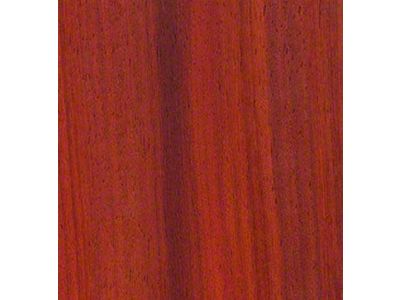 RETROLINER Real Wood Bed Liner; Paduak Wood; HydroSatin Finish; Mild Steel Punched Bed Strips (04-06 Sierra 1500 w/ 5.80-Foot Short Box)