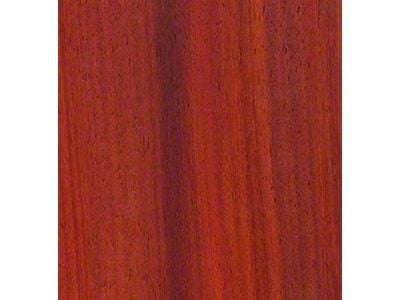 RETROLINER Real Wood Bed Liner; Paduak Wood; HydroShine Finish; Mild Steel Punched Bed Strips (04-06 Sierra 1500 w/ 5.80-Foot Short Box)