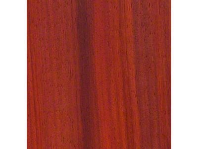 RETROLINER Real Wood Bed Liner; Paduak Wood; HydroShine Finish; Mild Steel Punched Bed Strips (99-06 Sierra 1500 Fleetside w/ 6.50-Foot Standard Box)