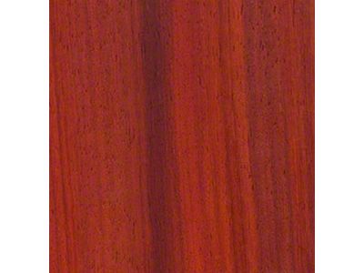 RETROLINER Real Wood Bed Liner; Paduak Wood; HydroShine Finish; Mild Steel Punched Bed Strips (99-06 Sierra 1500 Fleetside w/ 6.50-Foot Standard Box)